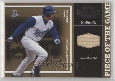 2004 Playoff Honors - Piece of the Game - Bats #PG-6 - Carlos Beltran /250