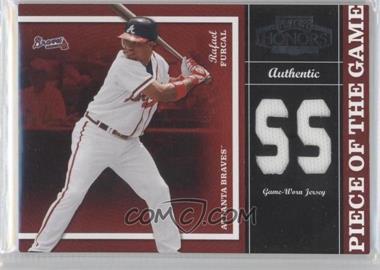 2004 Playoff Honors - Piece of the Game - Die-Cut Position Jerseys #PG-22 - Rafael Furcal /250