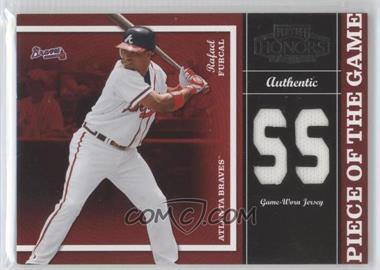 2004 Playoff Honors - Piece of the Game - Die-Cut Position Jerseys #PG-22 - Rafael Furcal /250