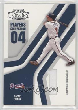 2004 Playoff Honors - Players Collection - Blue Die-Cut Jersey Number Jerseys #PC-70 - Rafael Furcal /250