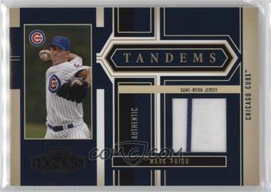 2004 Playoff Honors - Tandems Materials #T-13 - Mark Prior, Barry Zito /250
