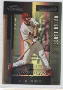 2004 Playoff Prestige - [Base] - Xtra Bases Black #156 - Scott Rolen /75