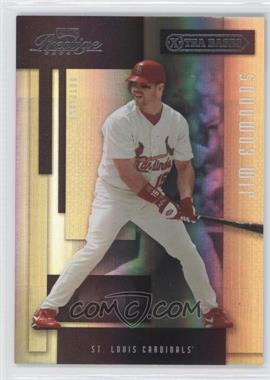 2004 Playoff Prestige - [Base] - Xtra Bases Purple #154 - Jim Edmonds /150