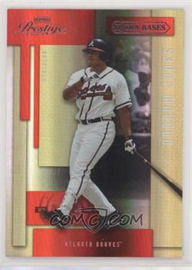 2004 Playoff Prestige - [Base] - Xtra Bases Red #14 - Andruw Jones /25