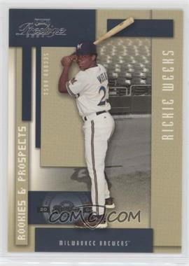 2004 Playoff Prestige - [Base] #103 - Rookies & Prospects - Rickie Weeks