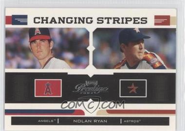 2004 Playoff Prestige - Changing Stripes #CS-18 - Nolan Ryan