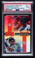 Alfonso Soriano, Derek Jeter [PSA 9 MINT] #/21