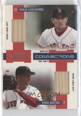 2004 Playoff Prestige - Connections - Materials #C-14 - Nomar Garciaparra, Pedro Martinez /250 [EX to NM]