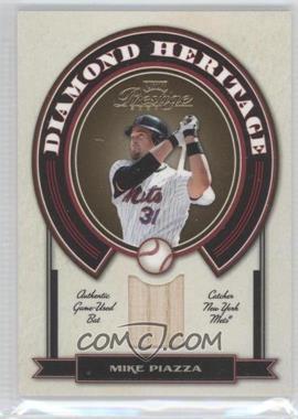 2004 Playoff Prestige - Diamond Heritage - Materials #DH-1 - Mike Piazza
