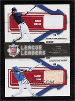 Richie Sexson, Sammy Sosa, Albert Pujols, Jim Thome #/50