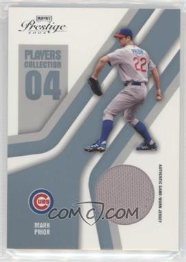 2004 Playoff Prestige - Players Collection Relics - Platinum #PC-58 - Mark Prior /50