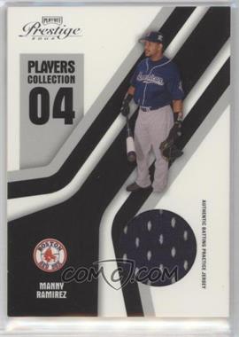 2004 Playoff Prestige - Players Collection Relics #PC-56 - Manny Ramirez