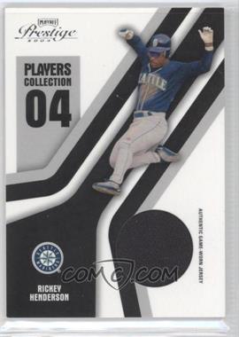 2004 Playoff Prestige - Players Collection Relics #PC-75 - Rickey Henderson