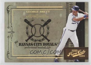 2004 Playoff Prime Cuts II - [Base] - Century Gold #96 - George Brett /25