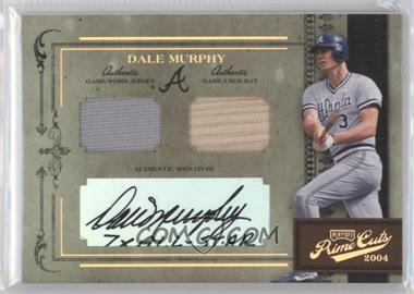 2004 Playoff Prime Cuts II - [Base] - Signature Material Combo #93 - Dale Murphy /25