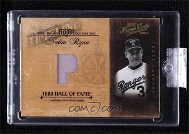 2004 Playoff Prime Cuts II - Timeline - Material Position #TL-66 - Nolan Ryan /25 [Uncirculated]