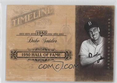 2004 Playoff Prime Cuts II - Timeline #TL-22 - Duke Snider /50