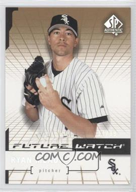 2004 SP Authentic - [Base] - Gold #127 - Future Watch - Ryan Meaux /99