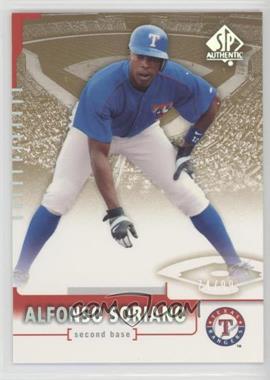 2004 SP Authentic - [Base] - Gold #13 - Alfonso Soriano /99