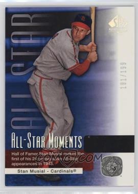 2004 SP Authentic - [Base] - Gold #137 - All-Star Moments - Stan Musial /199