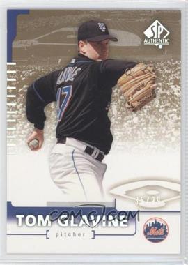 2004 SP Authentic - [Base] - Gold #15 - Tom Glavine /99