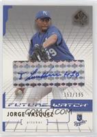 Future Watch - Jorge Vasquez #/195