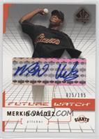 Future Watch - Merkin Valdez #/195