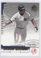 Jason Giambi #/499