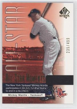 2004 SP Authentic - [Base] - Silver #144 - All-Star Moments - Mickey Mantle /499