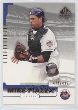 2004 SP Authentic - [Base] - Silver #81 - Mike Piazza /499