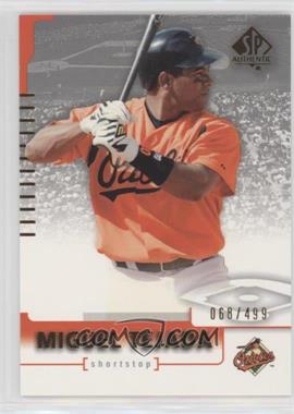 2004 SP Authentic - [Base] - Silver #86 - Miguel Tejada /499