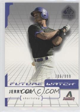 2004 SP Authentic - [Base] #111 - Future Watch - Jerry Gil /999
