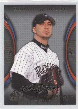 2004 SP Game Used Patch - [Base] #106 - Justin Hampson /375