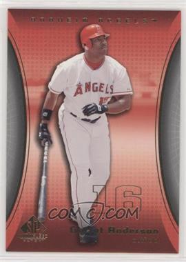 2004 SP Game Used Patch - [Base] #19 - Garret Anderson