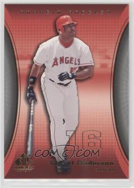 2004 SP Game Used Patch - [Base] #19 - Garret Anderson