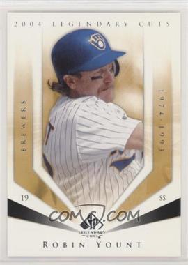 2004 SP Legendary Cuts - [Base] #101 - Robin Yount