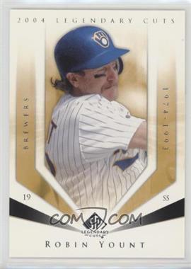 2004 SP Legendary Cuts - [Base] #101 - Robin Yount