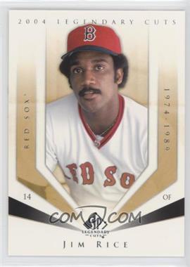 2004 SP Legendary Cuts - [Base] #69 - Jim Rice