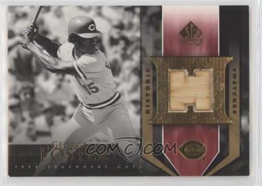 2004 SP Legendary Cuts - Historic Swatches #HS-GF - George Foster