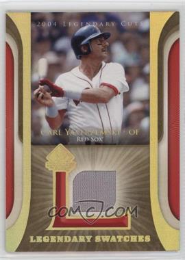 2004 SP Legendary Cuts - Legendary Swatches #LSW-CY - Carl Yastrzemski