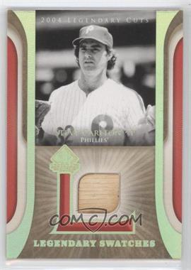 2004 SP Legendary Cuts - Legendary Swatches #LSW-SC - Steve Carlton