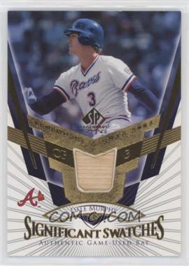 2004 SP Legendary Cuts - SIGnificant Swatches #SS-DM - Dale Murphy [EX to NM]