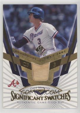 2004 SP Legendary Cuts - SIGnificant Swatches #SS-DM - Dale Murphy