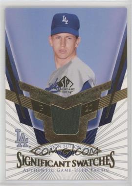 2004 SP Legendary Cuts - SIGnificant Swatches #SS-DS - Don Sutton