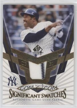 2004 SP Legendary Cuts - SIGnificant Swatches #SS-DW - Dave Winfield