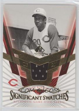 2004 SP Legendary Cuts - SIGnificant Swatches #SS-FR - Frank Robinson