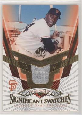 2004 SP Legendary Cuts - SIGnificant Swatches #SS-WM - Willie McCovey