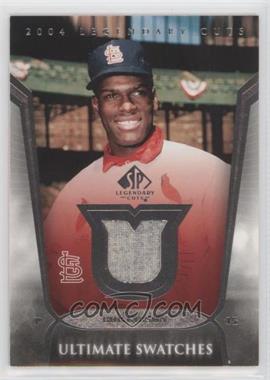 2004 SP Legendary Cuts - Ultimate Swatches #US-BG - Bob Gibson