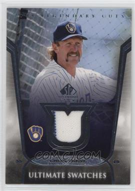 2004 SP Legendary Cuts - Ultimate Swatches #US-RY - Robin Yount