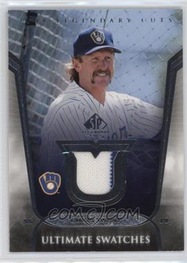 2004 SP Legendary Cuts - Ultimate Swatches #US-RY - Robin Yount [Good to VG‑EX]